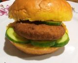 A picture of step 4 of Beef Shami Burger.