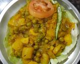 A picture of step 3 of Cabbage Sabzi.