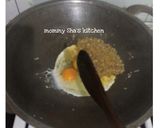 Foto langkah ke 1 dari resep Bake rice cheese (Mozaru) with chicken katsu.