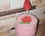 A picture of step 1 of Strawberry yummy creamy shake.