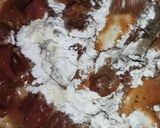 A picture of step 2 of Pakora Boti.