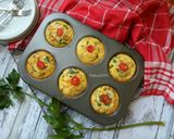 Foto langkah ke 4 dari resep Frittata Tuna Jagung.