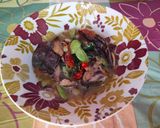 Foto langkah ke 5 dari resep Ikan peda asin tumis petei.