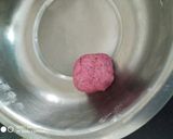 A picture of step 2 of Colourful Mat Ghujiya.