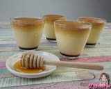 Foto del paso 10 de la receta: Flan de miel con bizcocho en vasitos