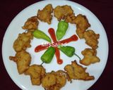 A picture of step 5 of Vegetable pokoray.