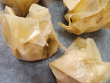 Scrigni di mele e pere con pasta fillo