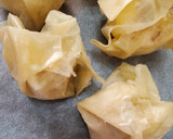 Foto del passaggio 9 della ricetta Scrigni di mele e pere con pasta fillo