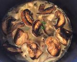 A picture of step 4 of California Farm Portobello Mushroom Soup.
