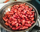 A picture of step 1 of Delicious tasty Punjabi style rajma chawal.