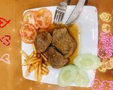 Hình bước làm 3 của món Beefsteak Khoai tây chiên