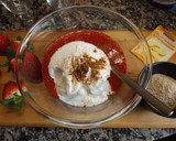 Foto del paso 1 de la receta: Crema de avena vainillada con fresas