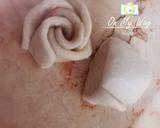 صورة لخطوة 6 من وصفة معجنات على شكل ورد🌹
