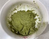 粽子造型生酮麻糬～可可花生口味和抹茶黑芝麻口味的食譜步驟3照片