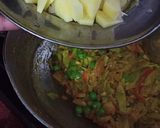 A picture of step 4 of Cabbage vegetable.