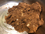 Oat Choco Almond Cookies Teflon (takaran sendok, tanpa oven, tanpa mixer)