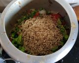 A picture of step 2 of Quinoa Upma steak.