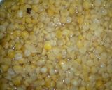 A picture of step 1 of Chana Tarka dall in dhaba style.