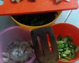 Foto langkah ke 3 dari resep Sayur GENUTE (genjer,udang campur pete)😁😅.