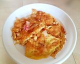 Foto langkah ke 3 dari resep Telur Dadar Kecombrang.