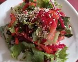 Foto del paso 11 de la receta: Ensalada de espinacas y betabel con aderezo de naranja 🍊