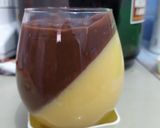 Foto langkah ke 7 dari resep Soft Puding Coklat Mangga.
