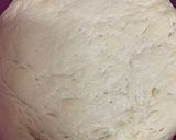 A picture of step 2 of Naan Bread.