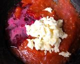 A picture of step 3 of Shahjahani Meetha (Tomato Halwa - Hyderabadi style).