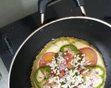 A picture of step 3 of Semolina pizza.
