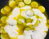 Zucchini in creamy lemon butter sauce recipe step 2 photo