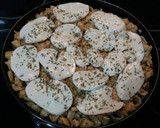 Foto del paso 6 de la receta: Tarta de macarrones y pollo tex mex