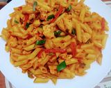 A picture of step 16 of Red Sauce Pasta.