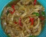 Foto langkah ke 6 dari resep Tumis Jamur Tiram.