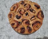 Foto langkah ke 5 dari resep Roti kopi gulung coklat.