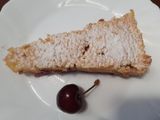 Cseresznyés tejes pite