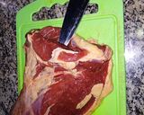 Foto del paso 1 de la receta: Colita de cuadril rellena