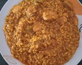 Foto del paso 7 de la receta: Arroz con pollo, espárragos verdes y champiñones