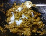 A picture of step 7 of Banana's korma.