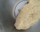 A picture of step 2 of Maggi masala cookies.