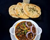 A picture of step 10 of Chole Kulche.