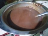 Puding Susu vla Cokelat