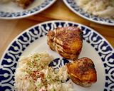 Foto del paso 3 de la receta: Bonito del norte con arroz basmati a la naranja