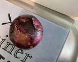 Une image de l'étape 4 de Aubergines et carottes grillées à l’oignon rouge.