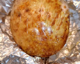 Foto del paso 2 de la receta: Patatas crujientes rellenas con puré de puerro y bacon en airfryer