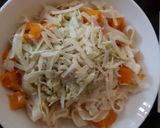 A picture of step 6 of My little Sweet Tagalitti Veg Lunch 😁.