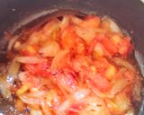 A picture of step 3 of Moong sprouts sabzi.