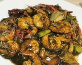Udang Saus Lada Hitam langkah memasak 4 foto