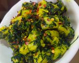 મેથી ભાજી બટાકાનુ શાક (Methi Bhaji Bataka Shak Recipe In Gujarat રેસીપી સ્ટેપ3ફોટો