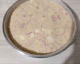 A picture of step 3 of Cauliflower Sformato with Scamorza Cheese and Ham.