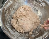 A picture of step 1 of Layered Chappathi (Traditional Indian wheat bread).